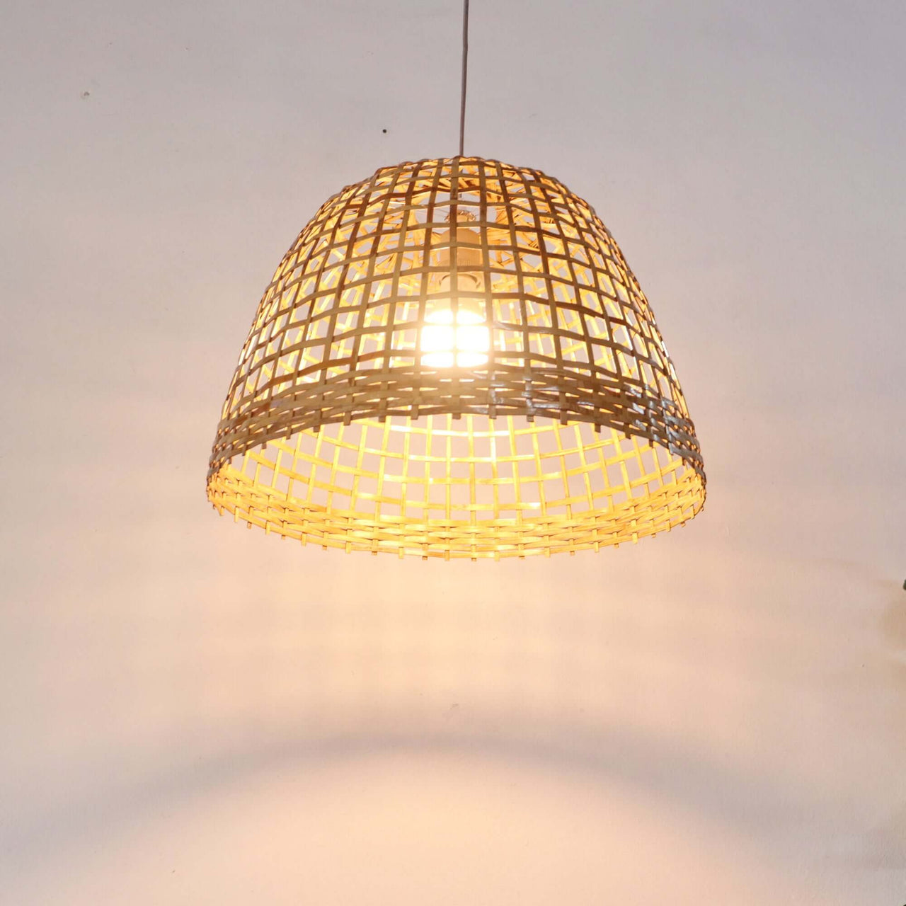 PIAREE — eco-friendly handwoven bamboo pendant light with timeless appeal