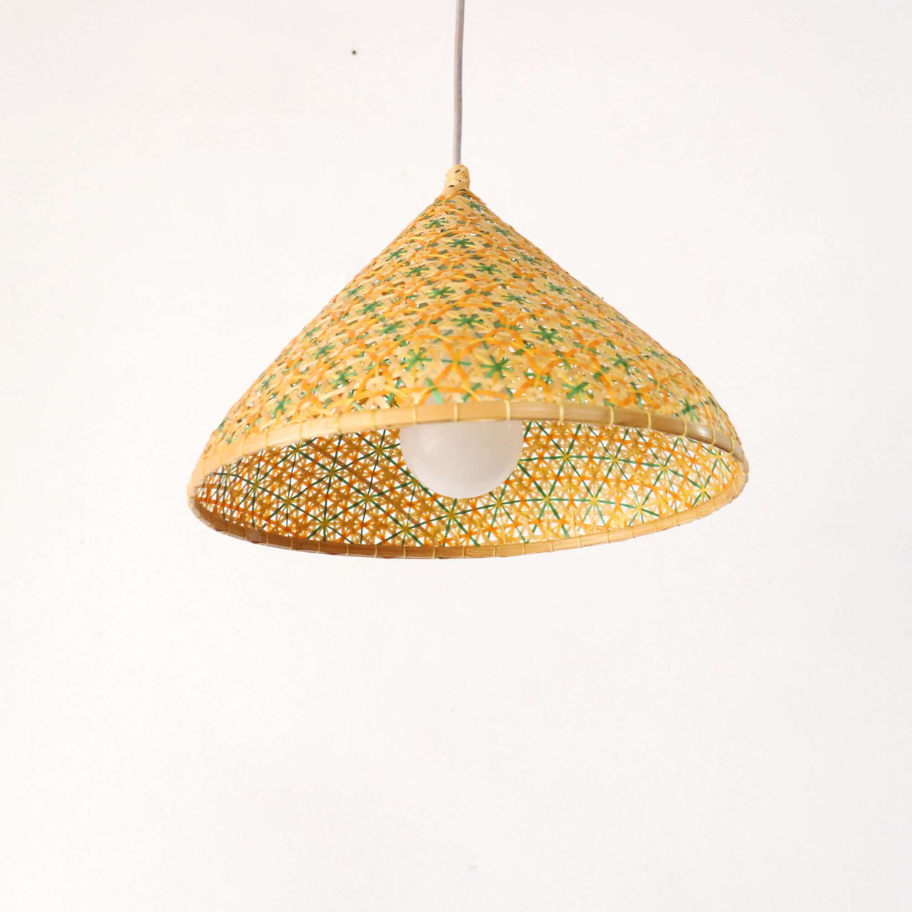 LALEE — boho bamboo pendant light for living-room lighting