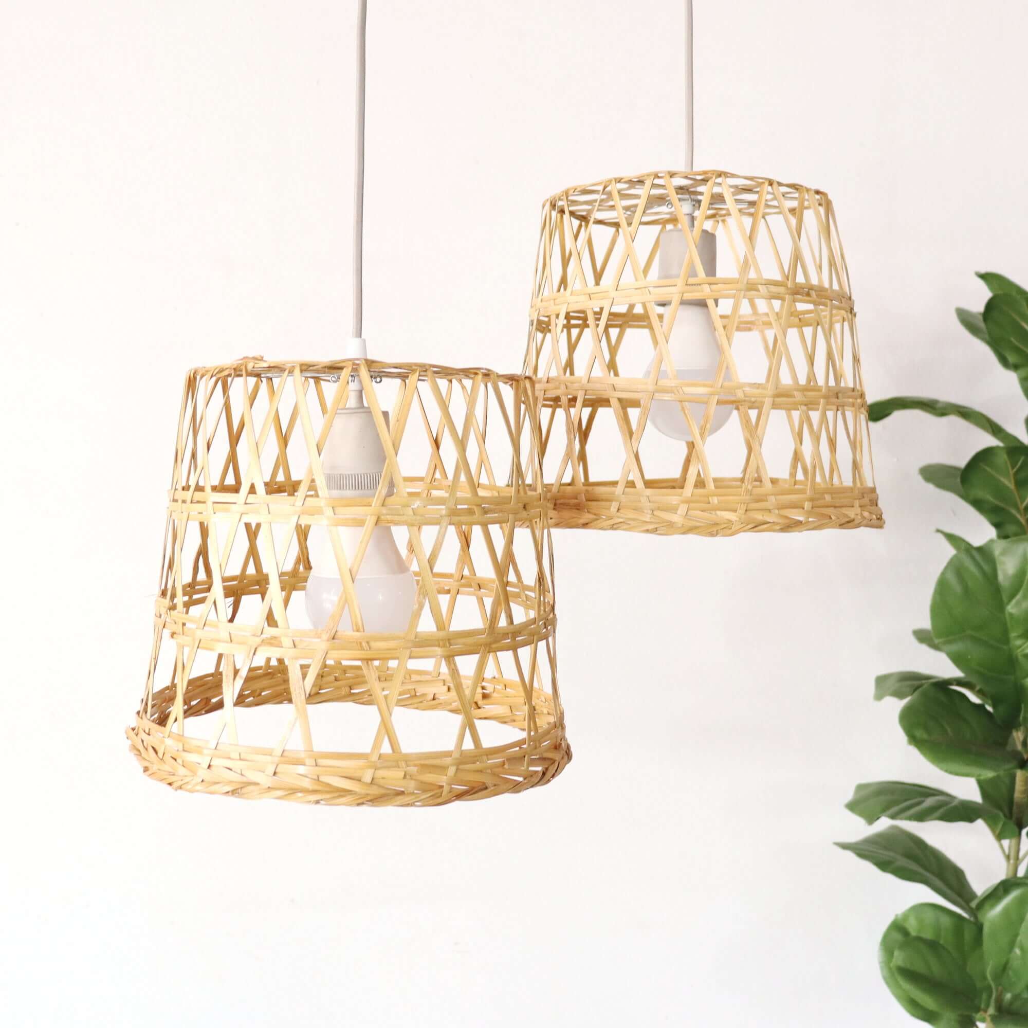 PITCHAYA - Bamboo Pendant Light Shade