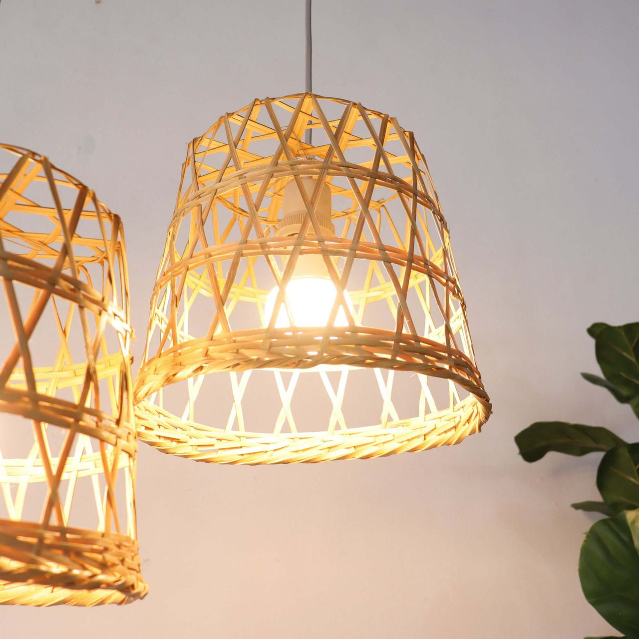PITCHAYA - Bamboo Pendant Light Shade