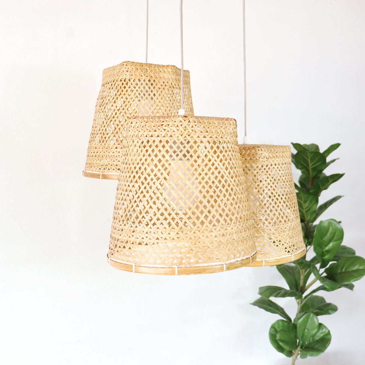 CHA YA NEE - Bamboo Pendant Light Shade