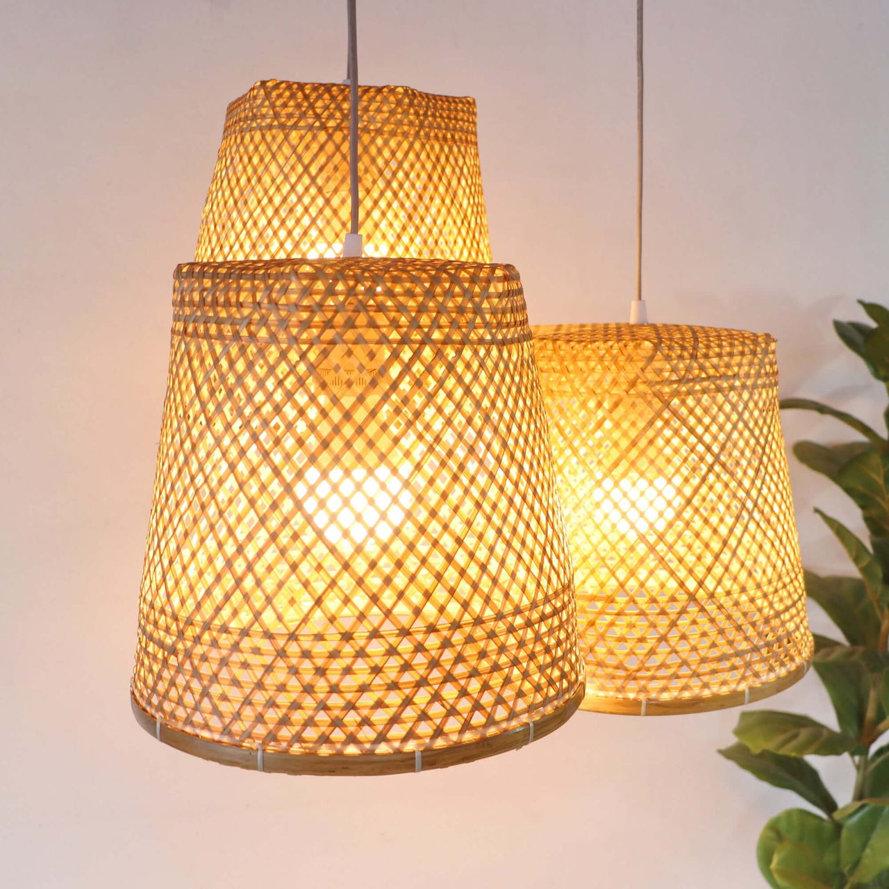 CHA YA NEE - Bamboo Pendant Light Shade