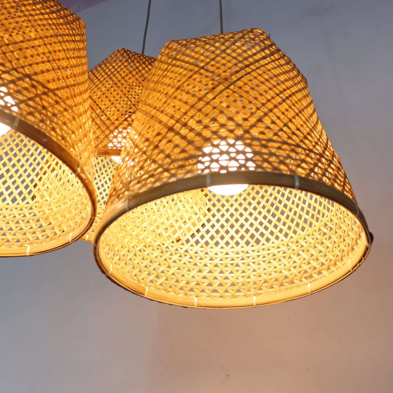 CHA YA NEE - Bamboo Pendant Light Shade
