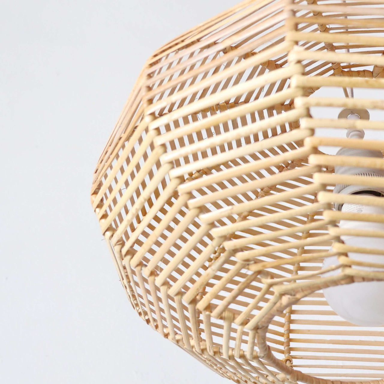 KAN WIN — statement rattan pendant light for open-plan living spaces