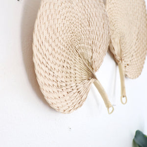 Palm Leaf Hand Fans (20 pcs) – Handmade Wedding & Event Favors