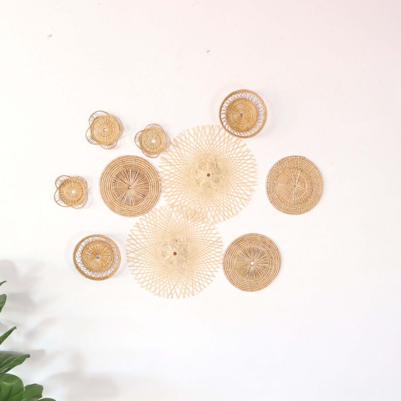 PAN NA NA - Wall Hanging Décor Set of 10