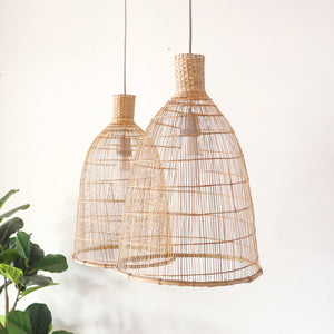 JINTRANA - Lámpara colgante de bambú
