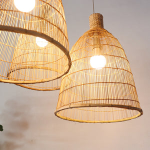 JINTRANA - Lámpara colgante de bambú