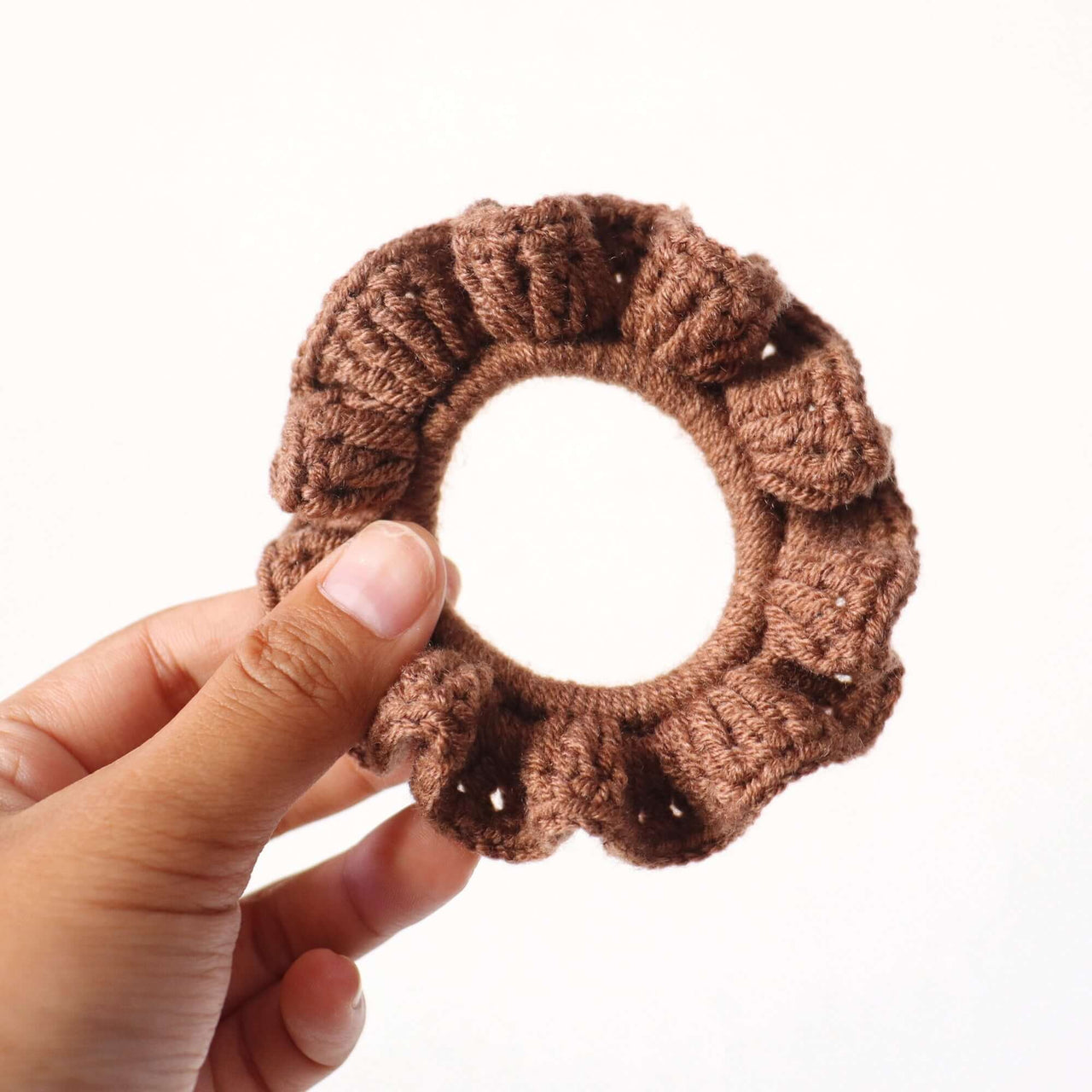 Orange Shades - Hand Crochet Scrunchies