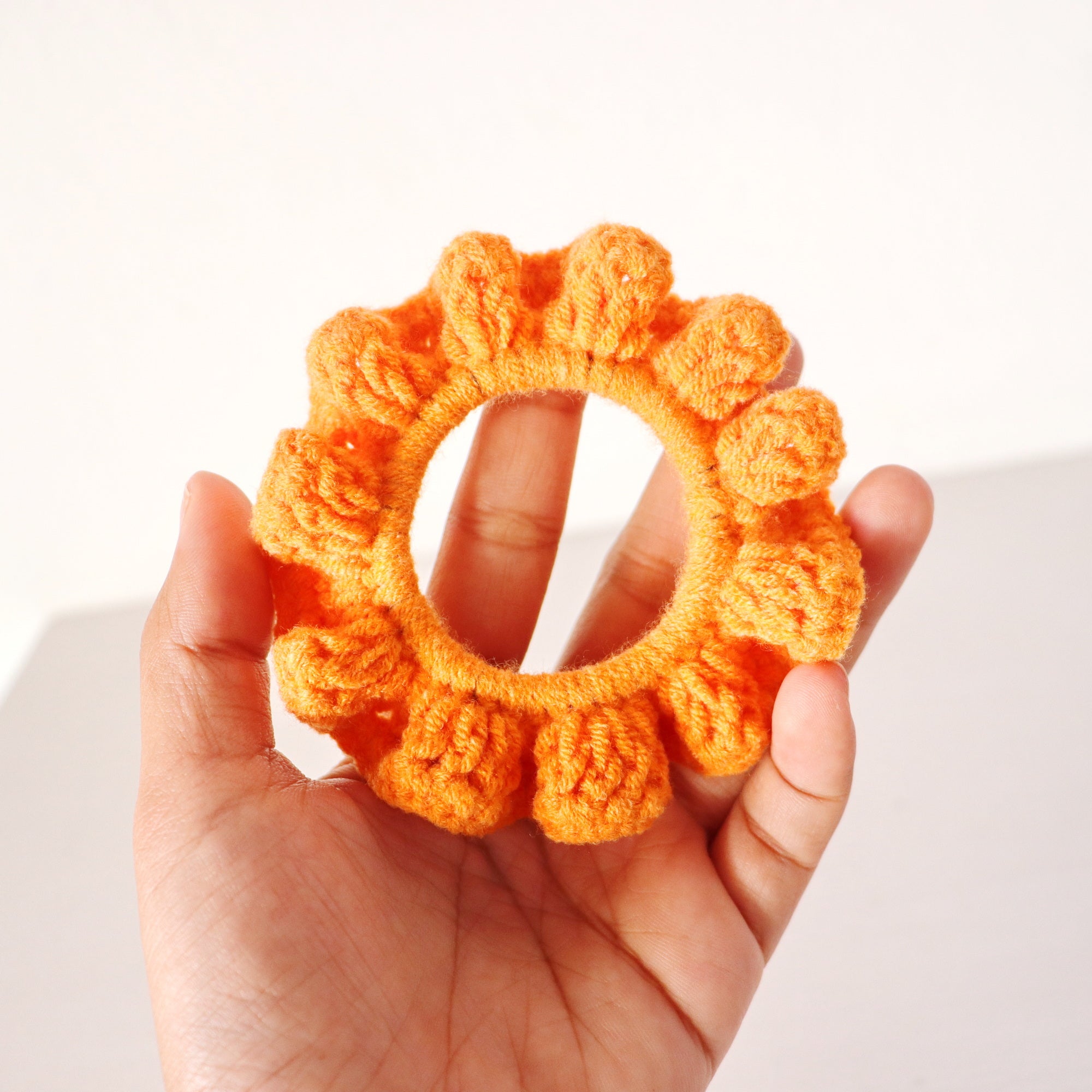 Hand Crochet Scrunchies