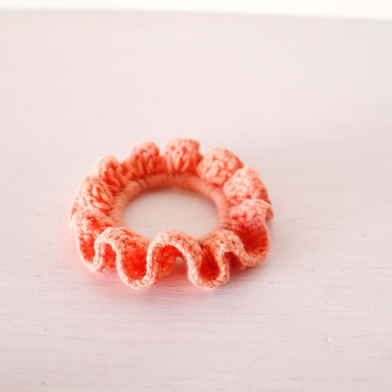 Orange Shades - Hand Crochet Scrunchies