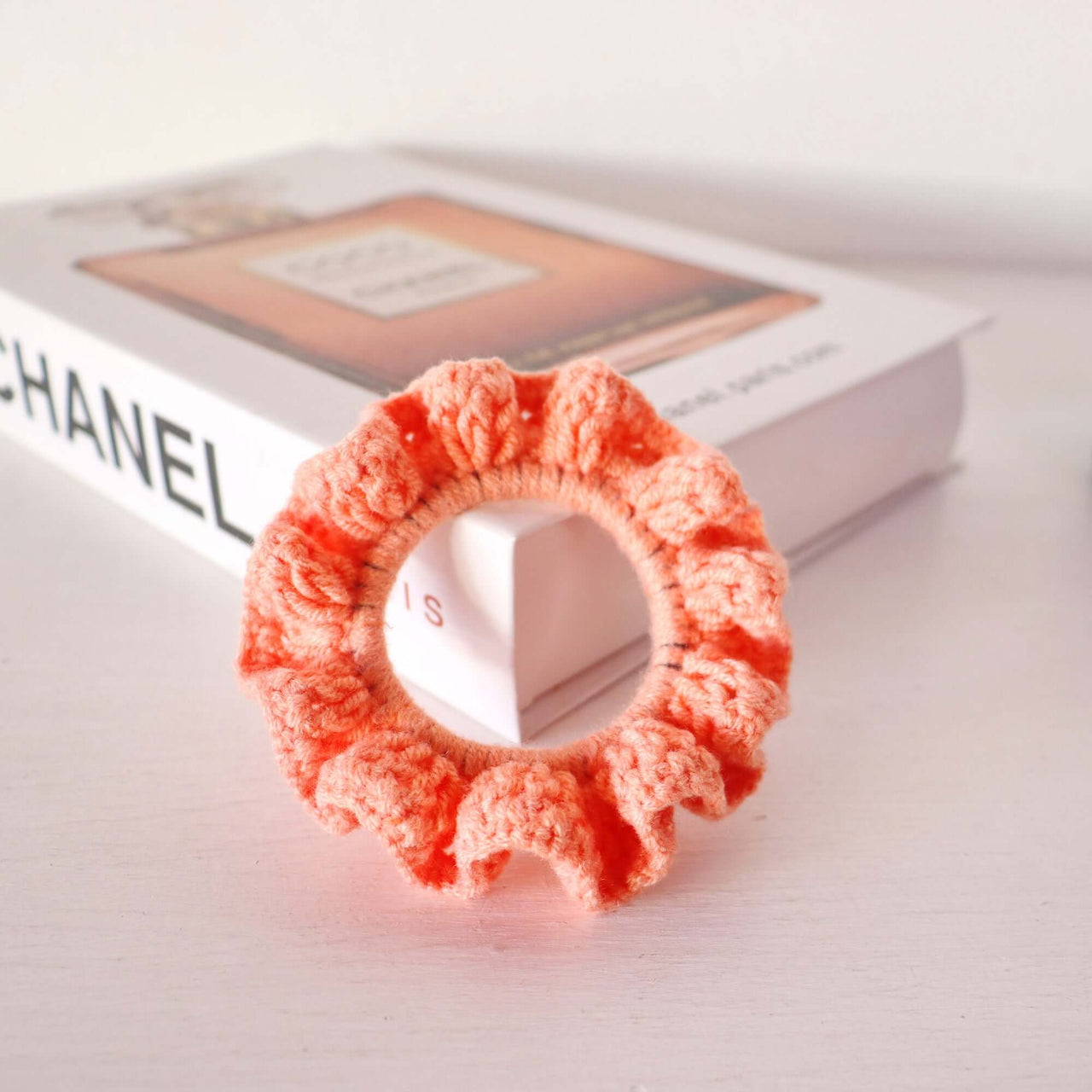 Orange Shades - Hand Crochet Scrunchies