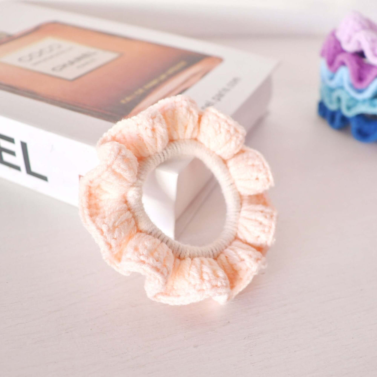 Orange Shades - Hand Crochet Scrunchies