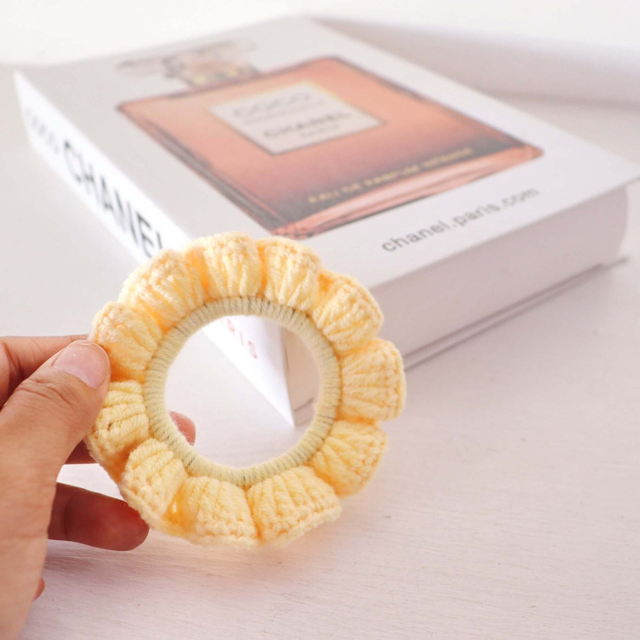 Orange Shades - Hand Crochet Scrunchies