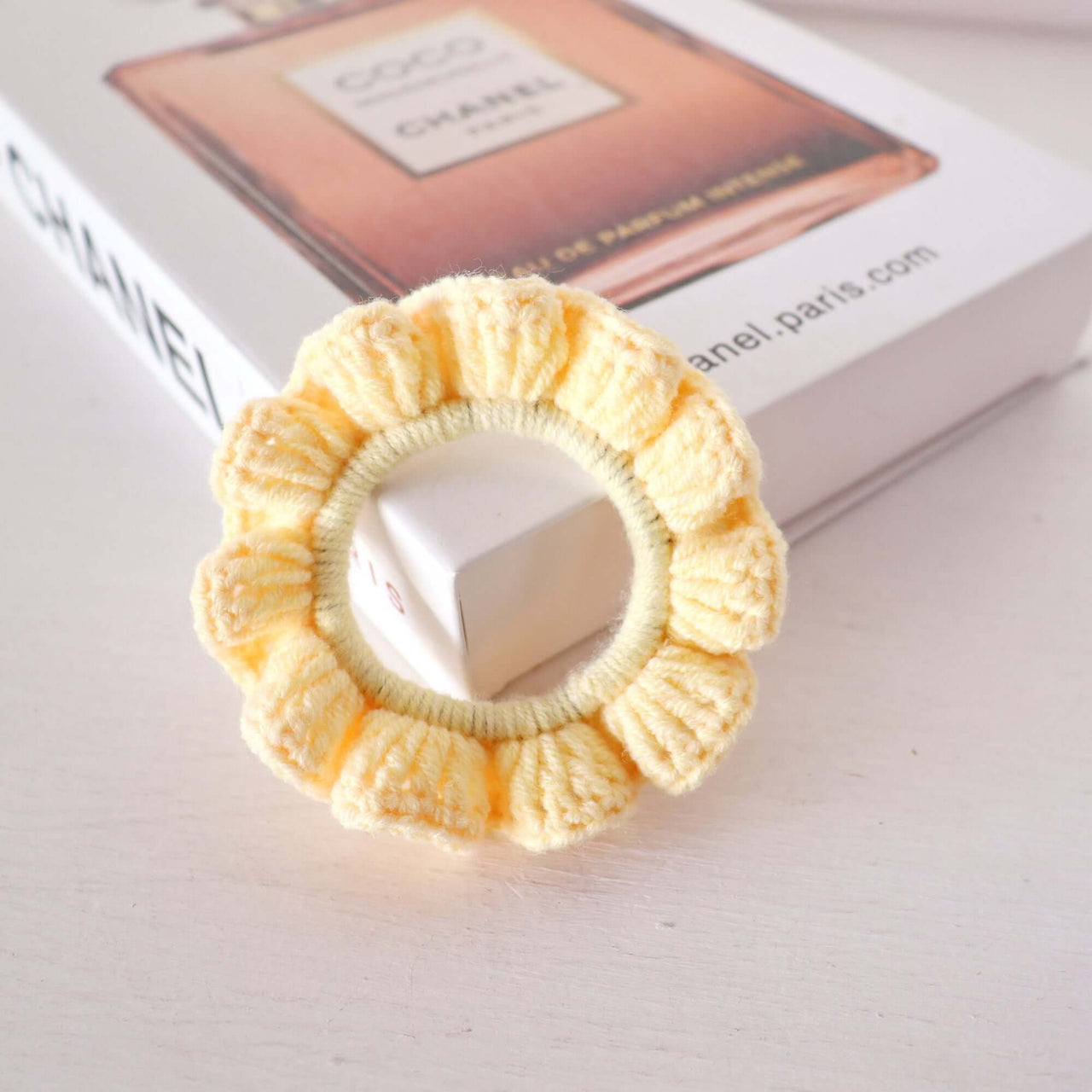Orange Shades - Hand Crochet Scrunchies