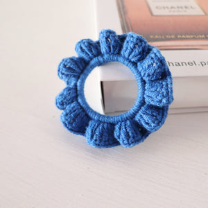 Purple Tones - Hand Crochet Scrunchies