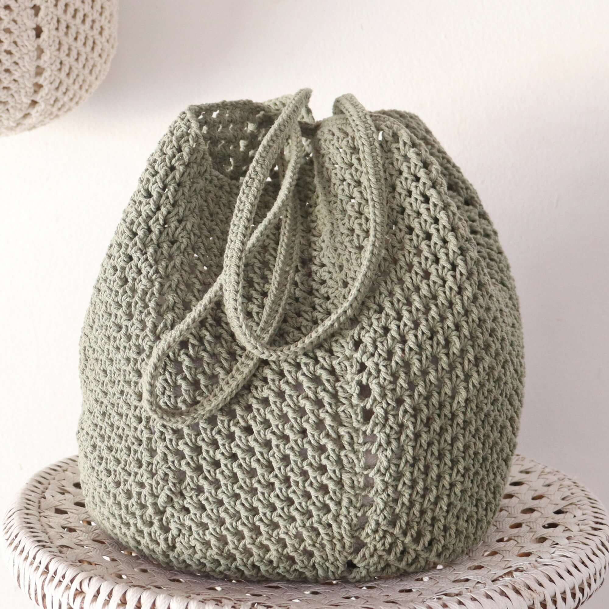 Olive - Crochet Shoulder Bag