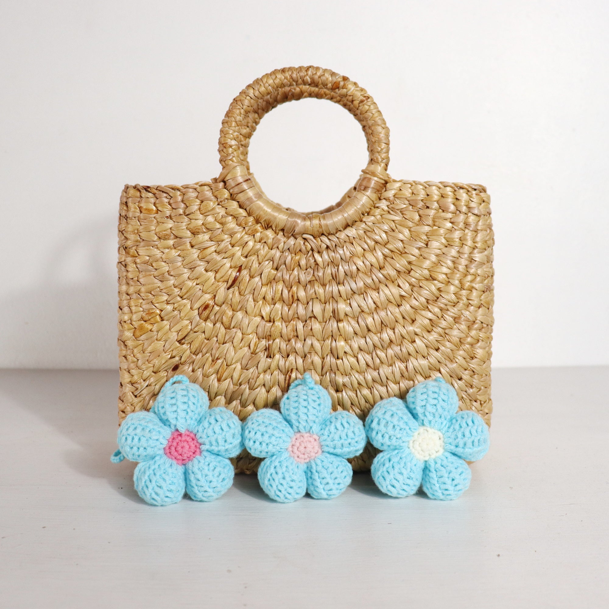 Charm para bolso - Flor