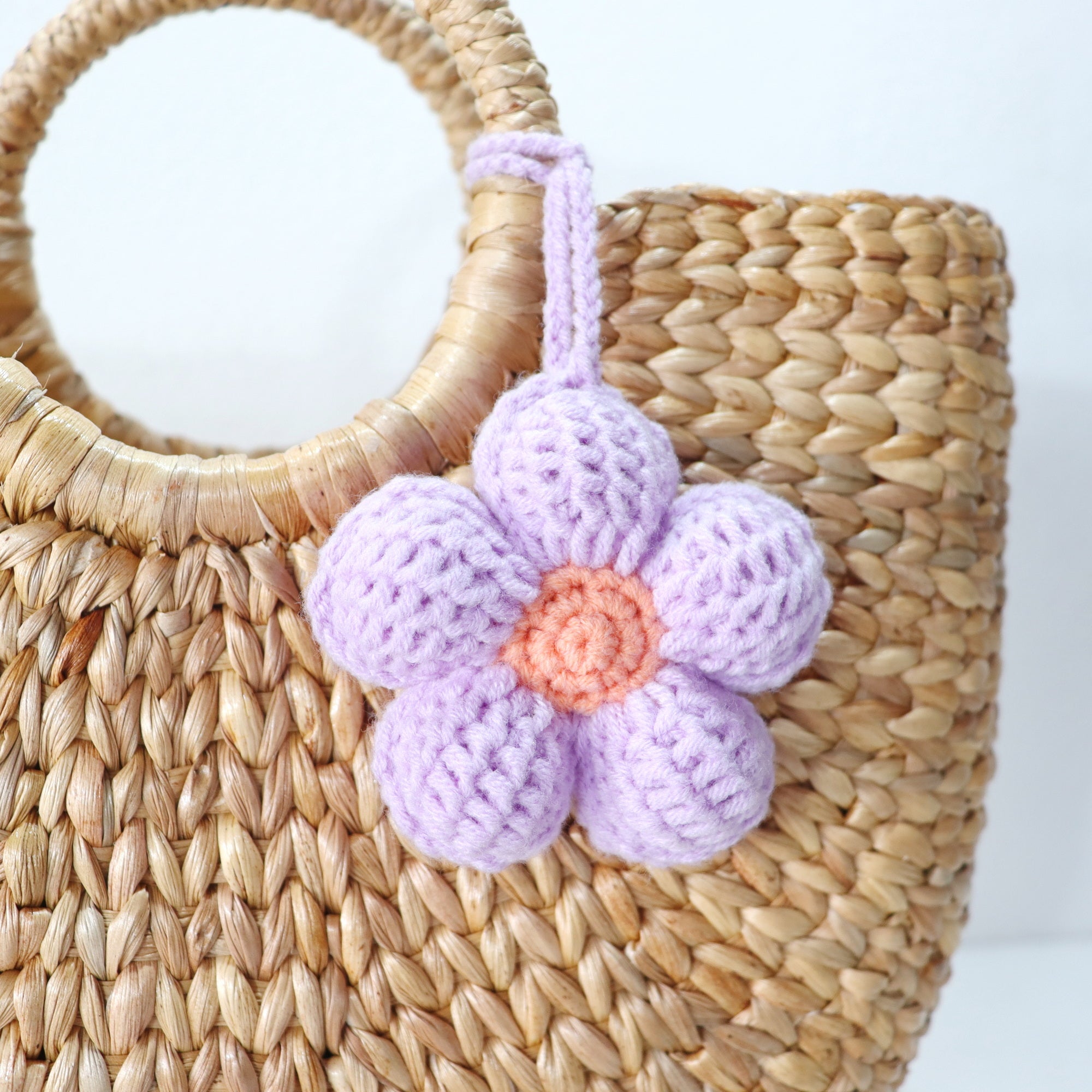 Charm para bolso - Flor