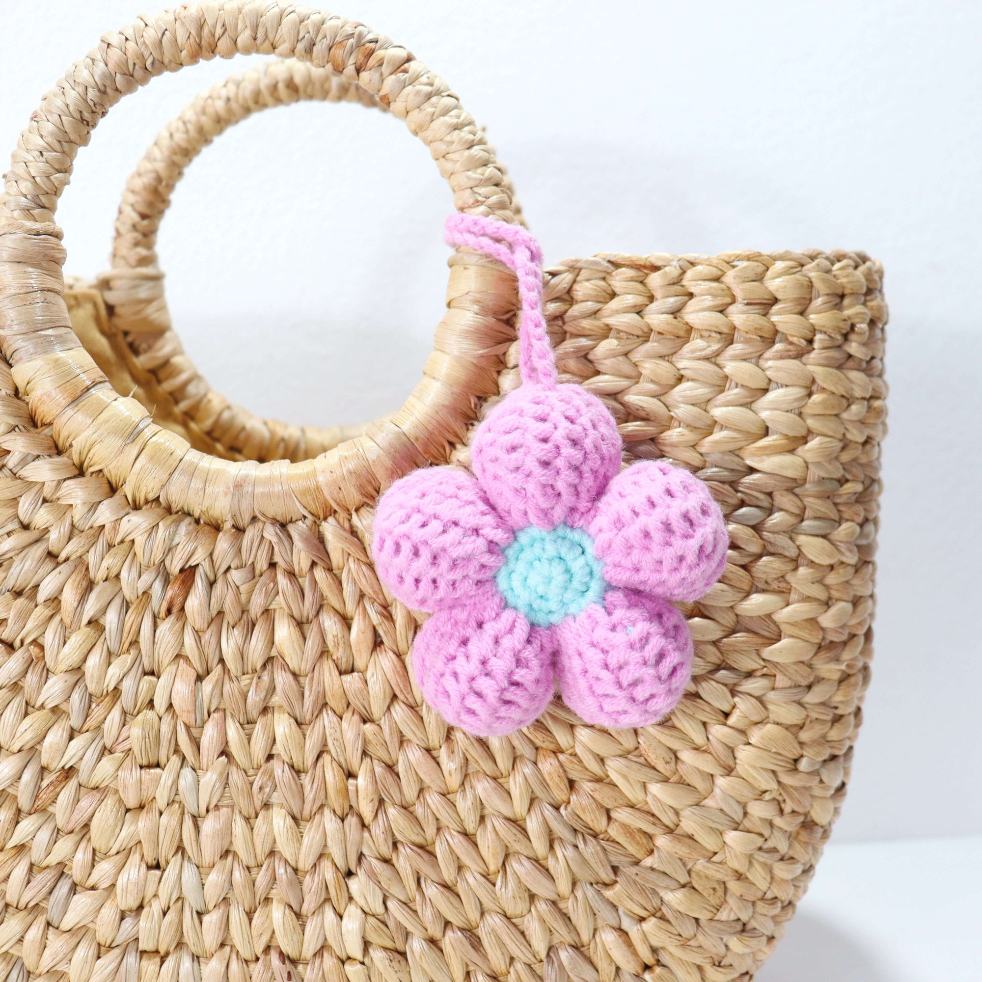 Charm para bolso - Flor