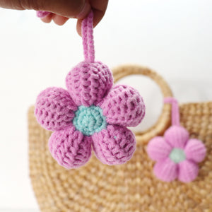 Charm para bolso - Flor