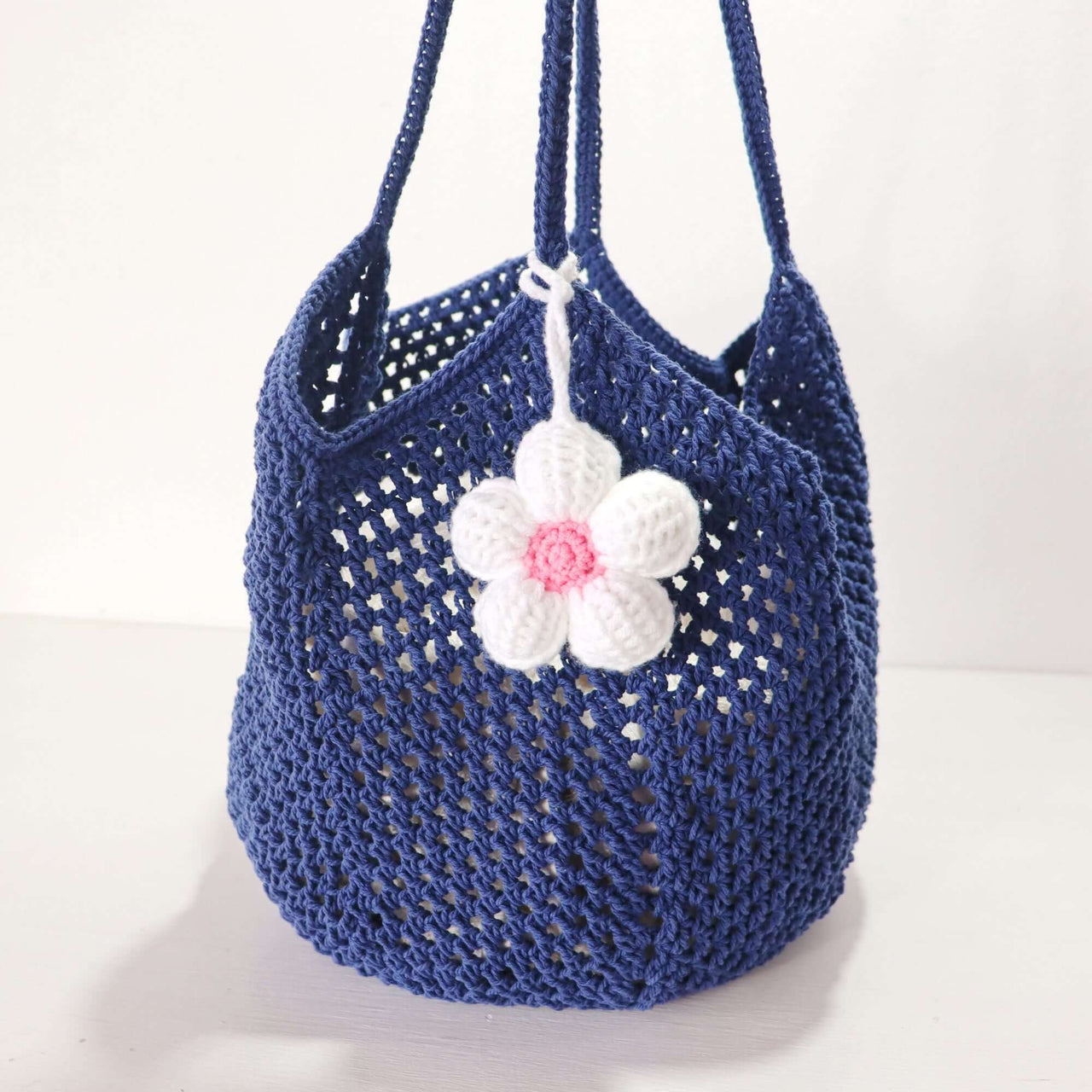BAG CHARM FLOWER — bag charm as an everyday artisan accent