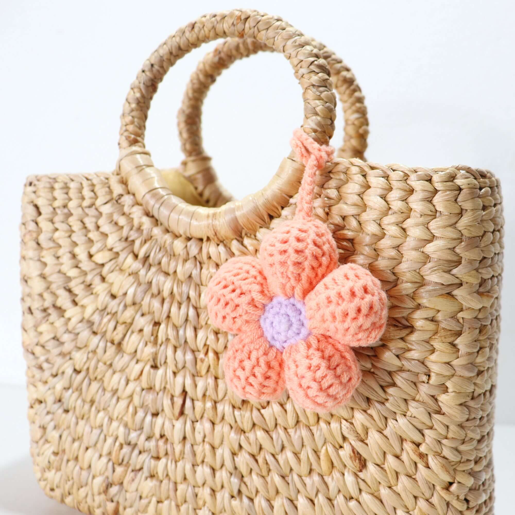 Charm para bolso - Flor