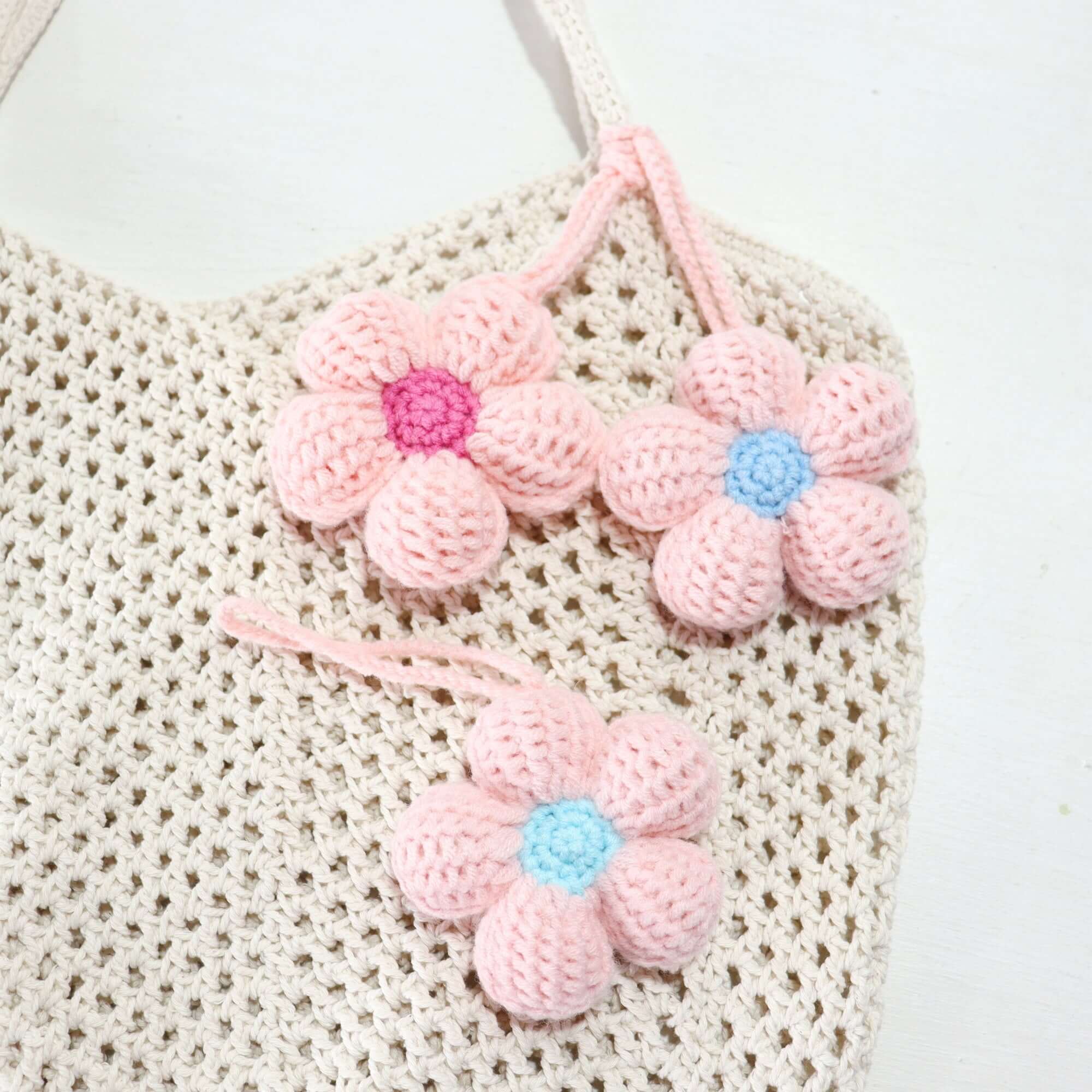 Charm para bolso - Flor