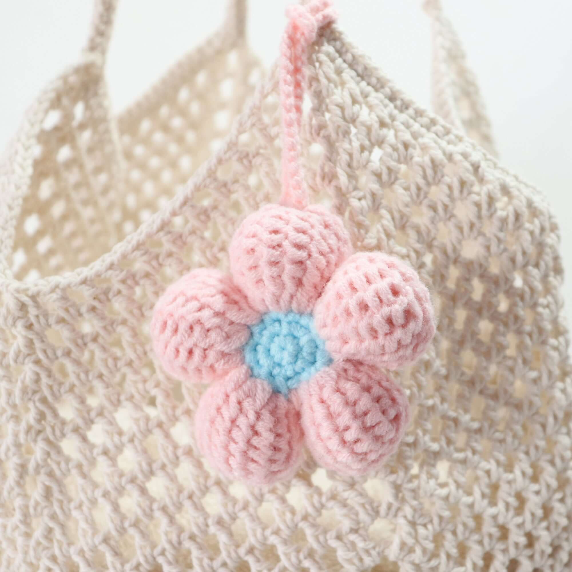 Charm para bolso - Flor