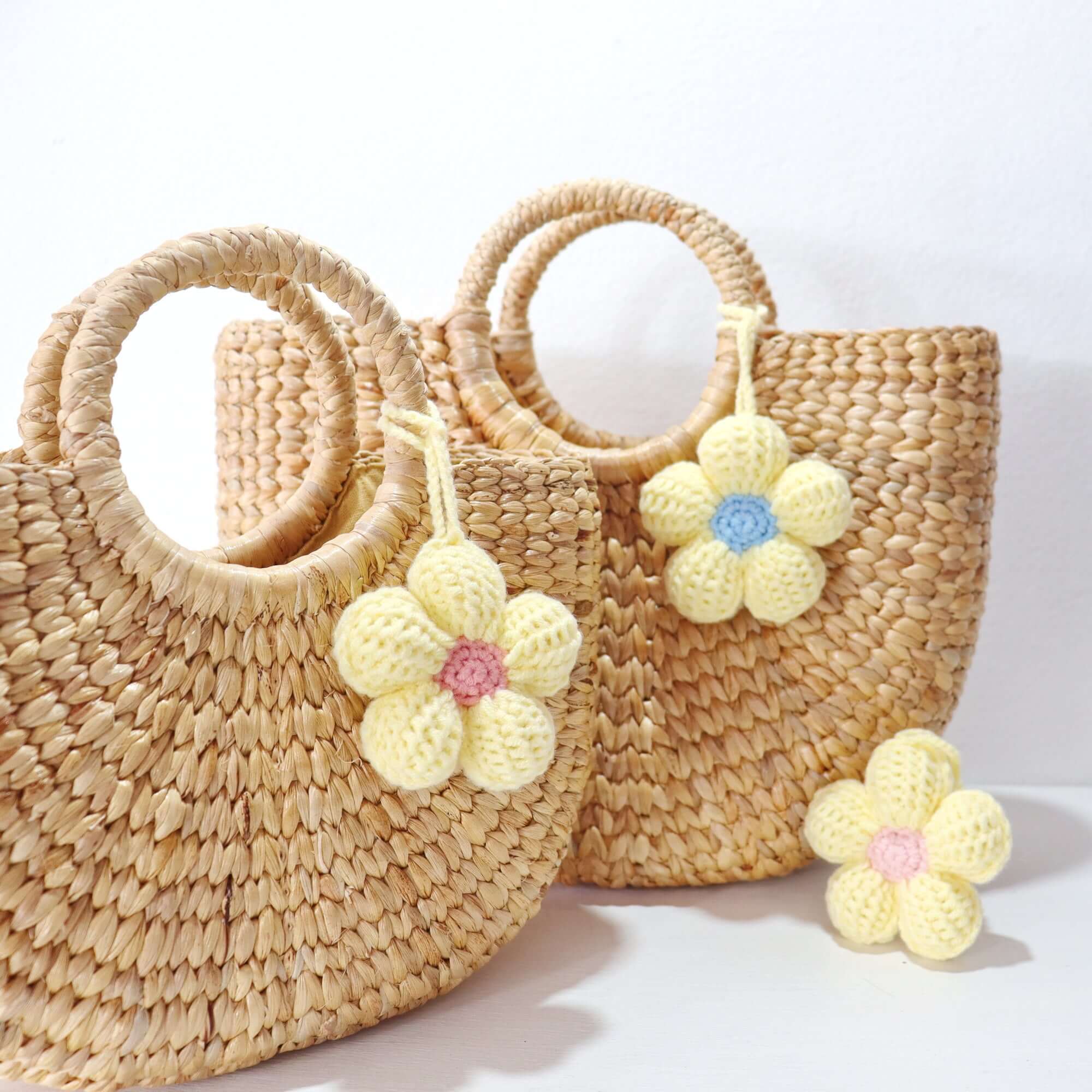 Charm para bolso - Flor