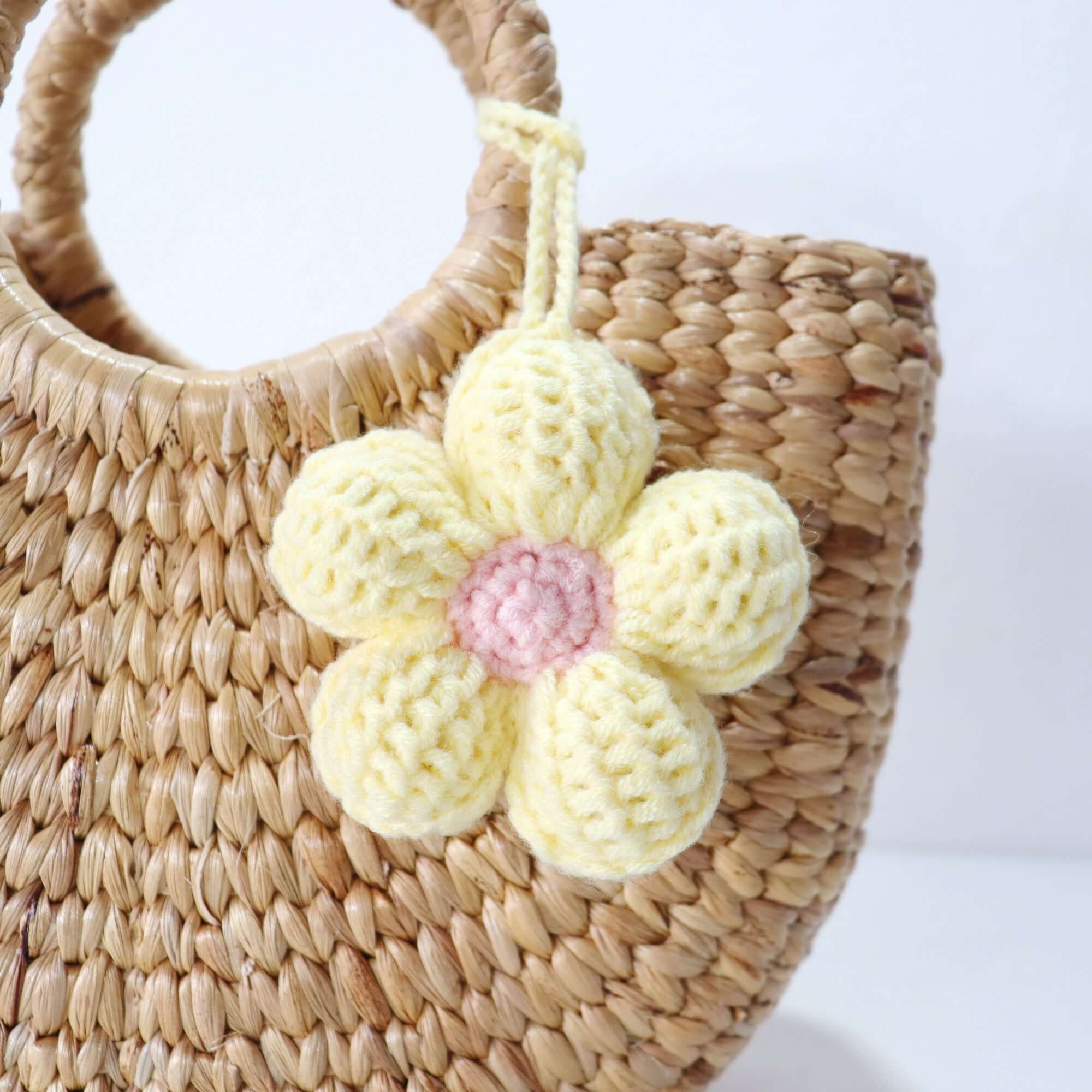 Charm para bolso - Flor