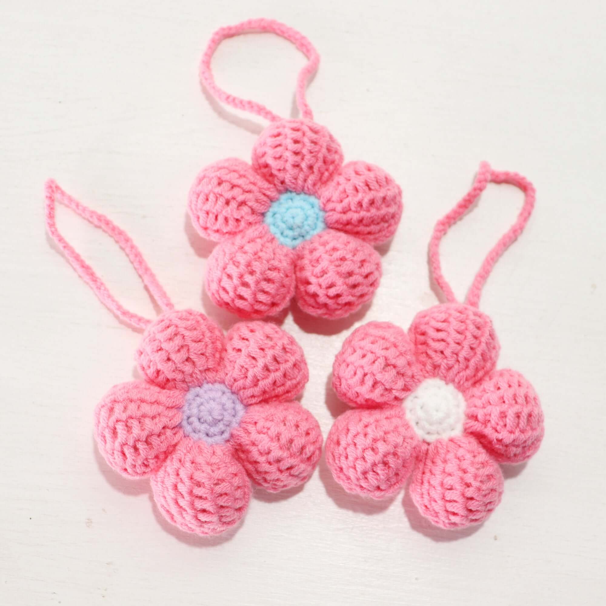 Charm para bolso - Flor