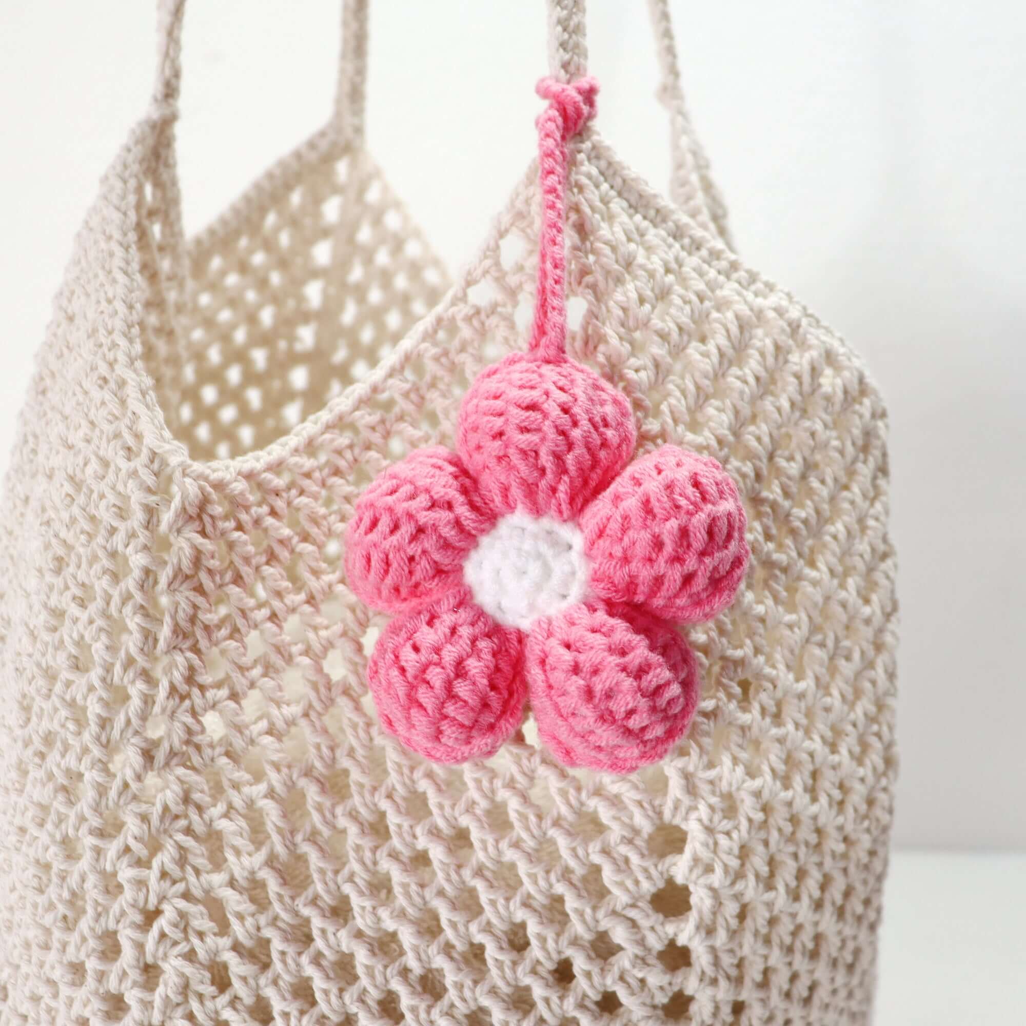 Charm para bolso - Flor