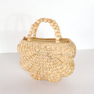 Valee - Straw Top Handle Bag