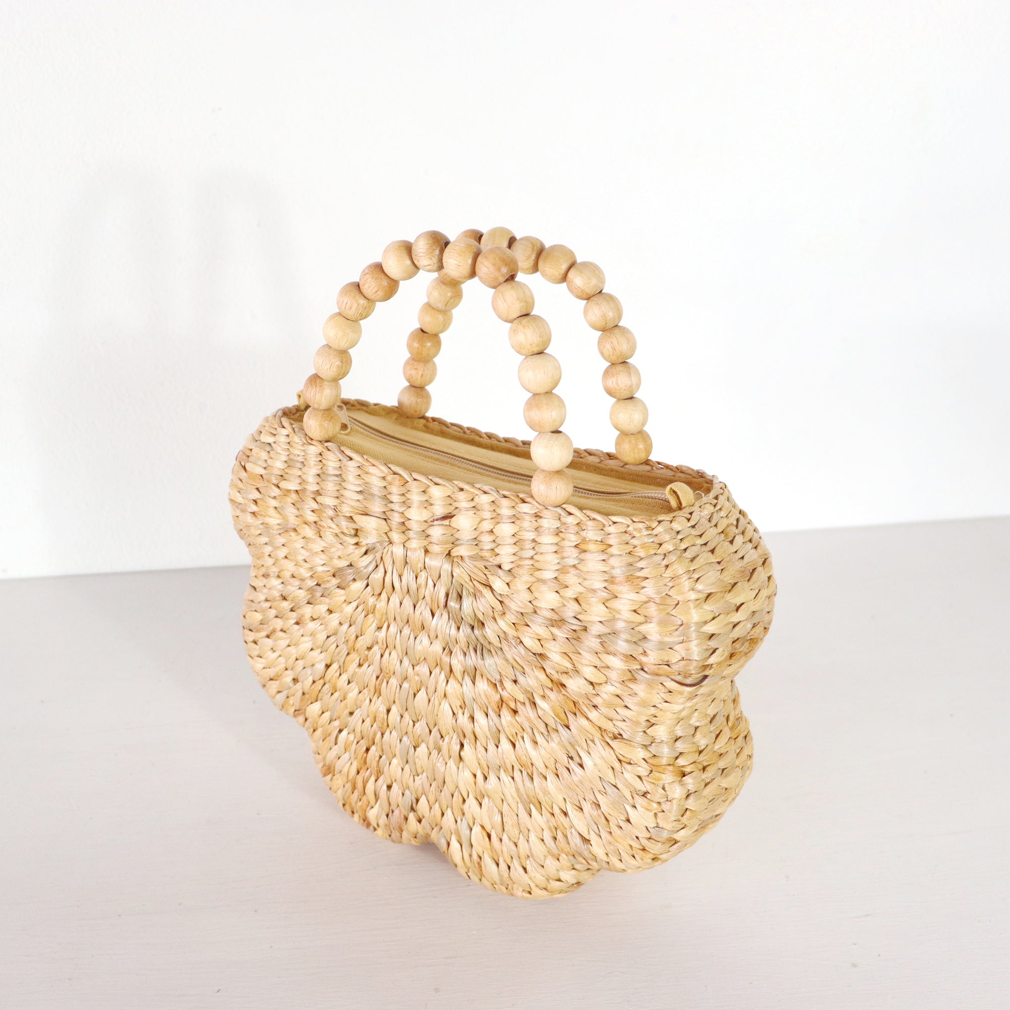 Valee - Straw Top Handle Bag