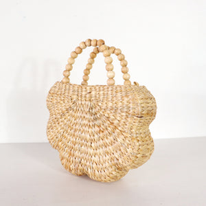 Valee - Straw Top Handle Bag