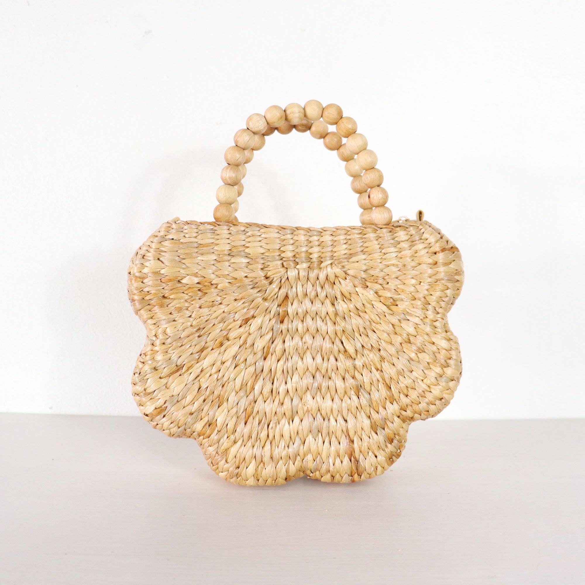 Valee - Straw Top Handle Bag