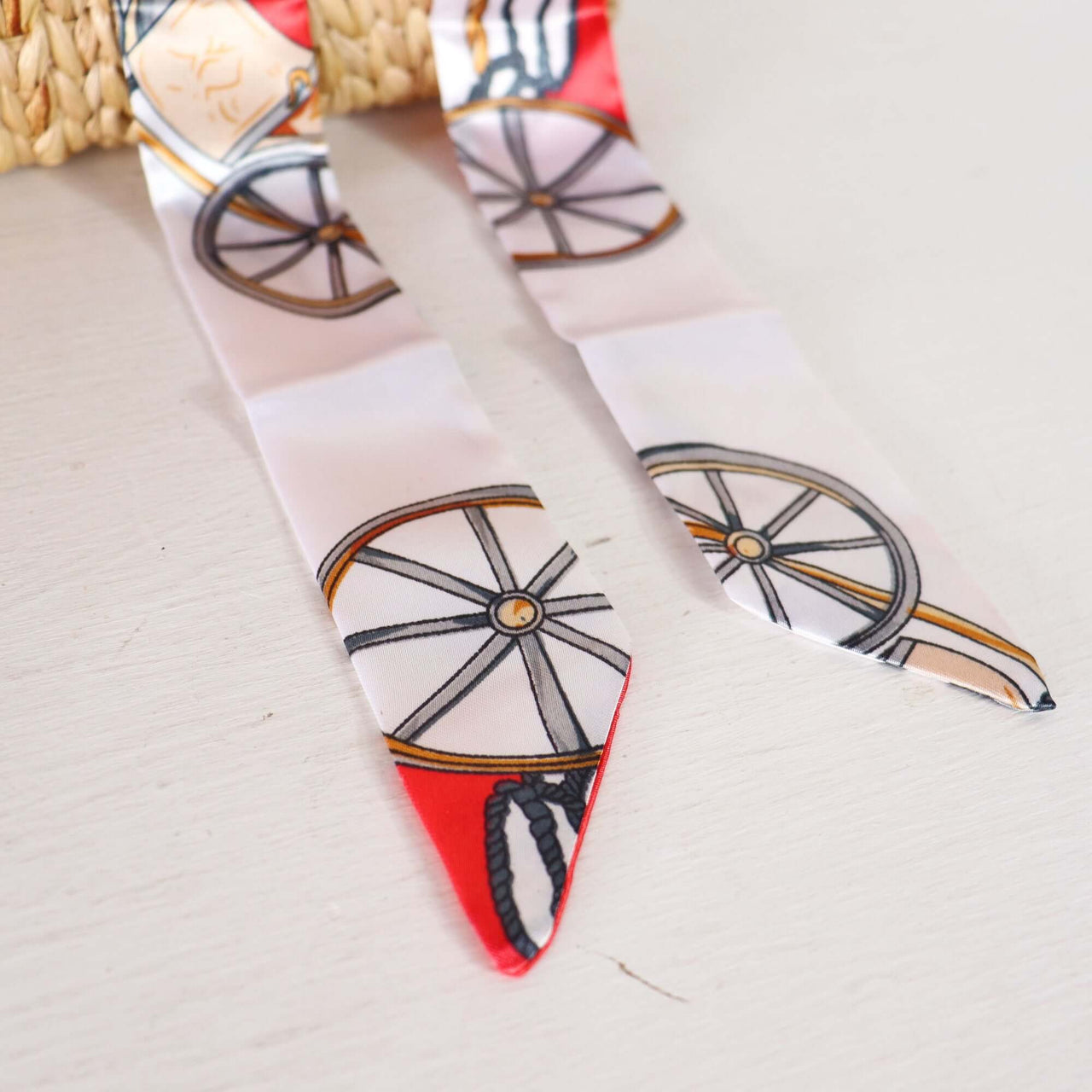 Purse — bag handle scarf as an everyday artisan accent