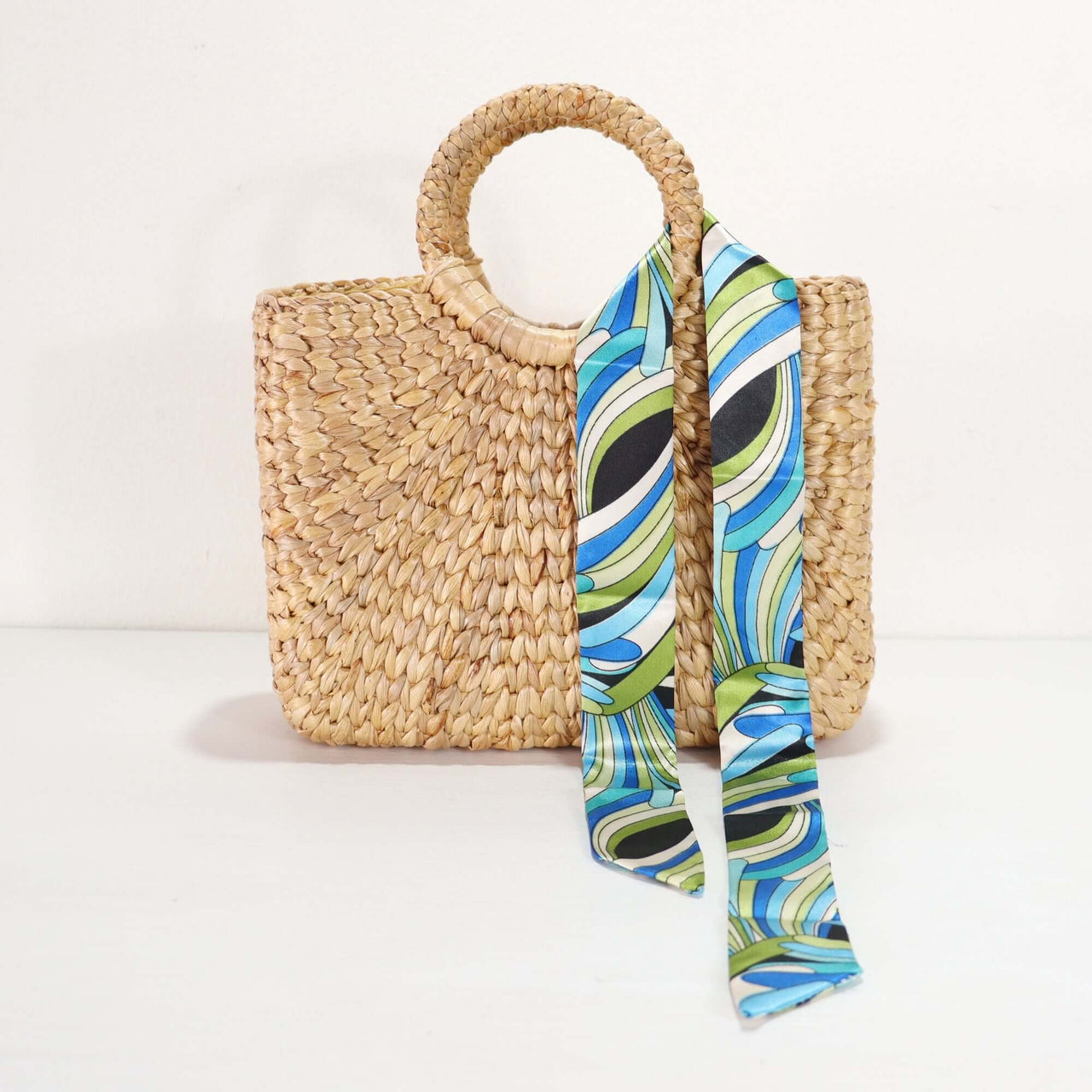 PURSE SCARF HANDLE COVER handwoven bag handle scarf with natural woven texture, by Thai artisans
