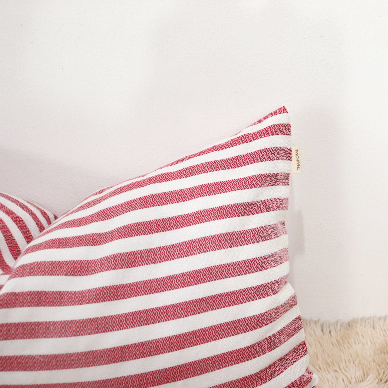 LA NA PA Hand Loom Natural Fiber Decorative Pillow Cover