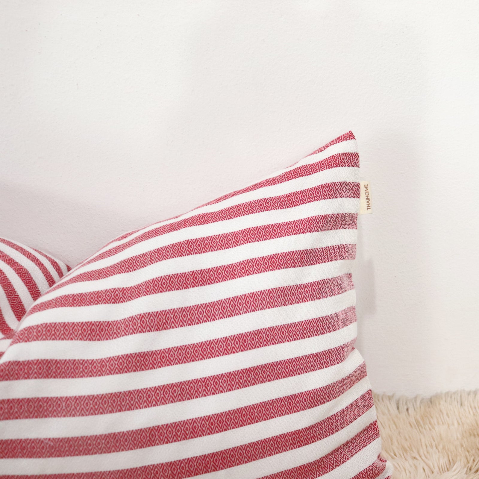 LA NA PA Hand Loom Natural Fiber Decorative Pillow Cover