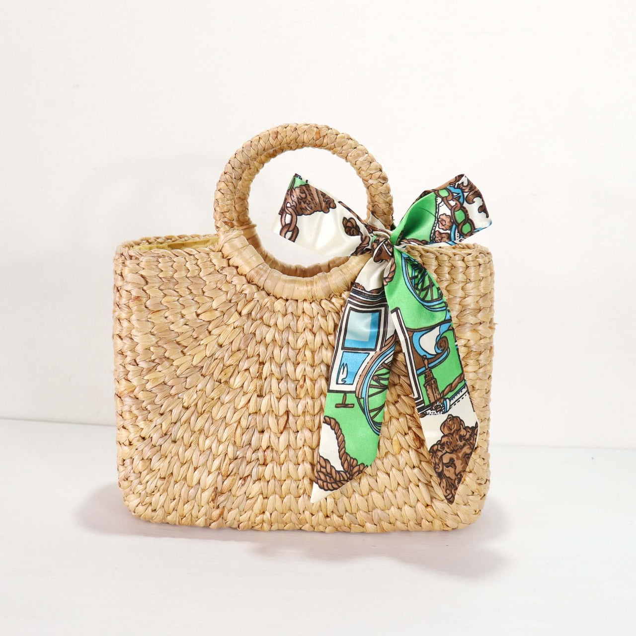 PURSE SCARF HANDLE COVER handwoven bag handle scarf with natural woven texture, by Thai artisans