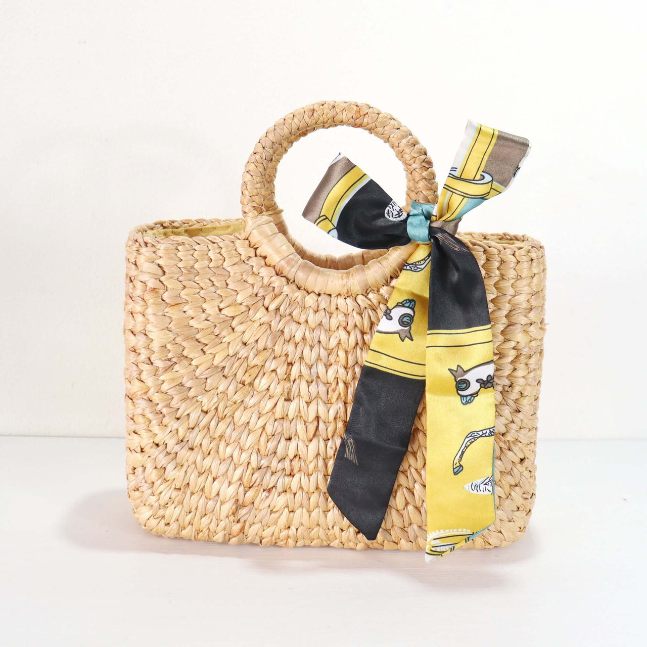 PURSE SCARF HANDLE COVER handwoven bag handle scarf with natural woven texture, by Thai artisans