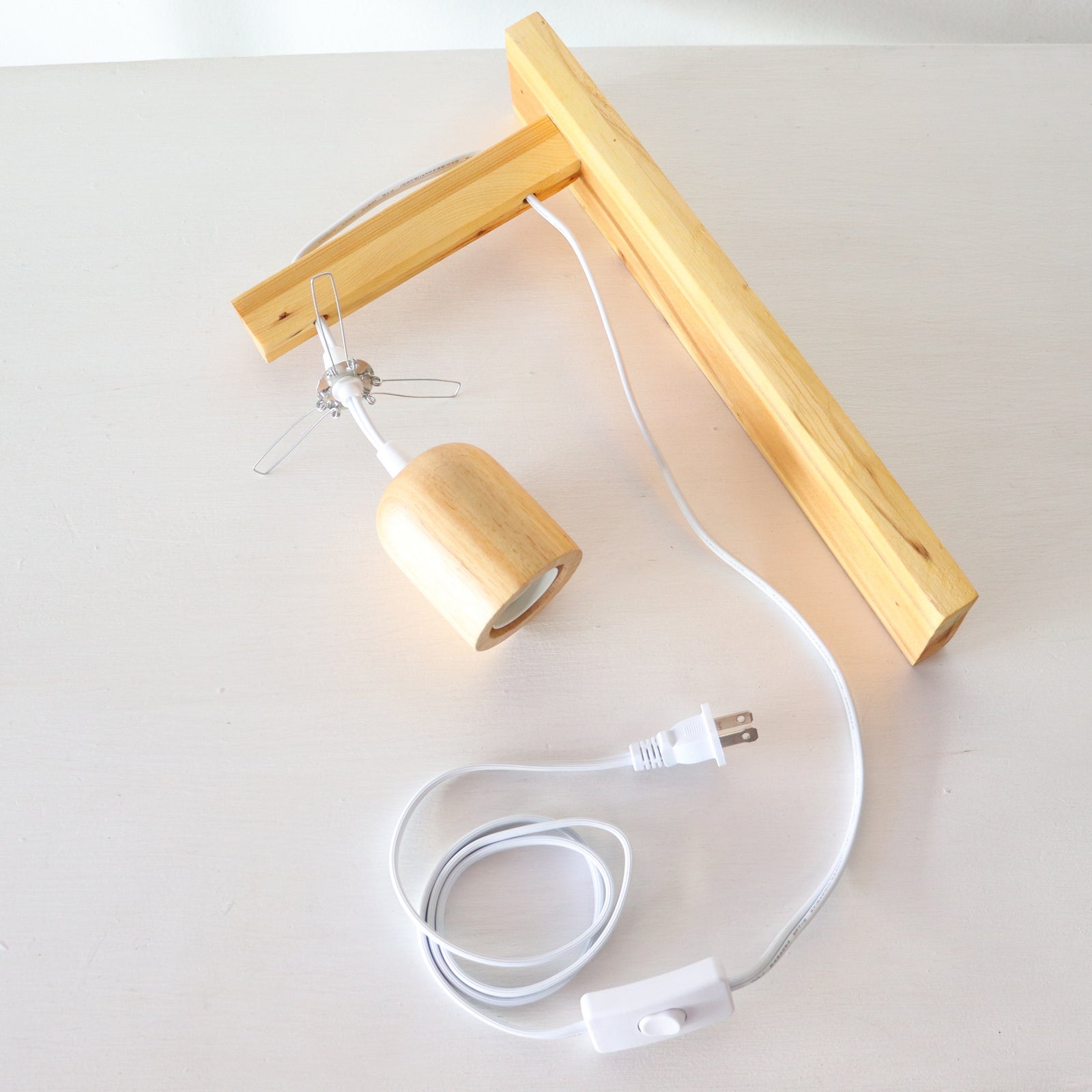Plug In Wall Bracket Light Set