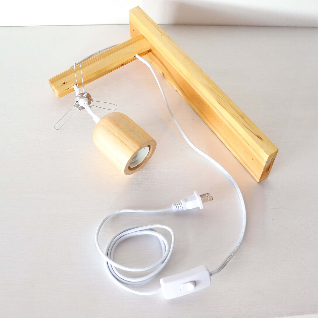 Plug In Wall Bracket Light Set