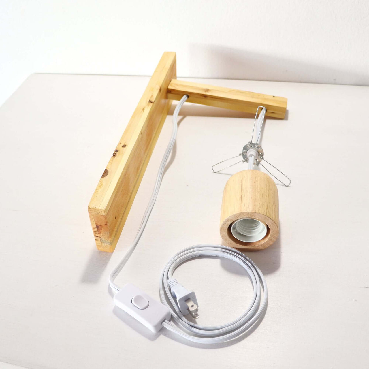 Plug In Wall Bracket Light Set