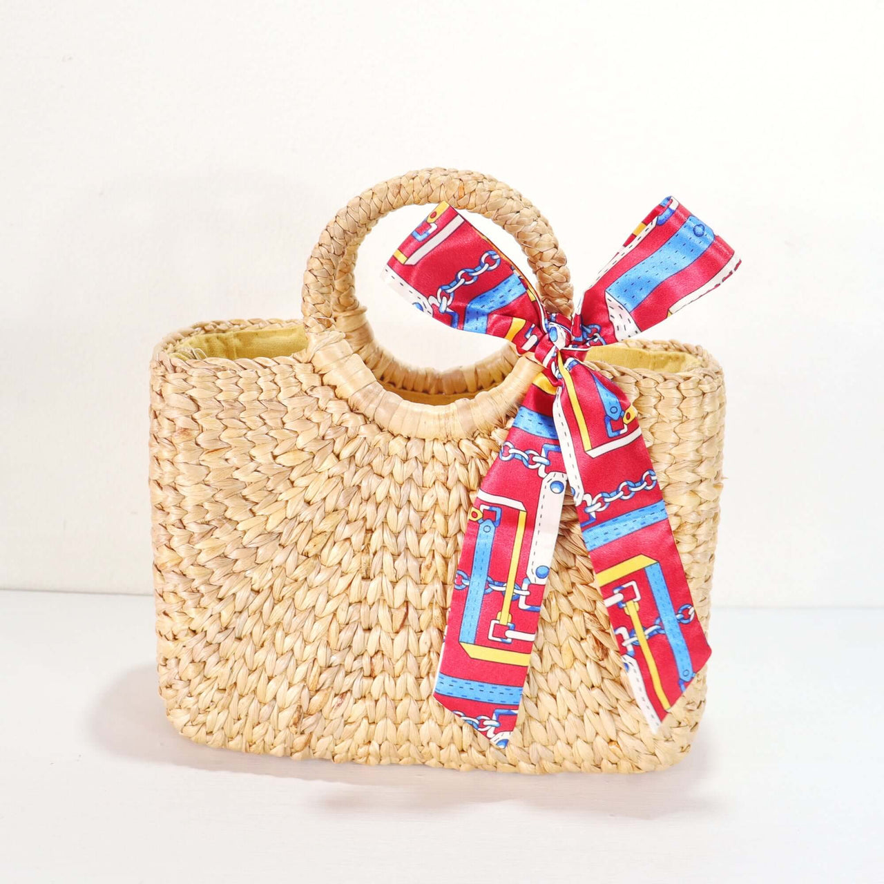PURSE SCARF HANDLE COVER — handwoven bag handle scarf with a natural boho finish