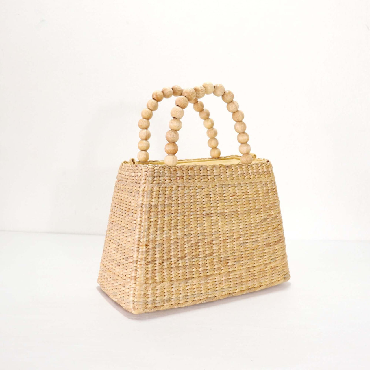 CHALA — boho straw handbag for everyday carry