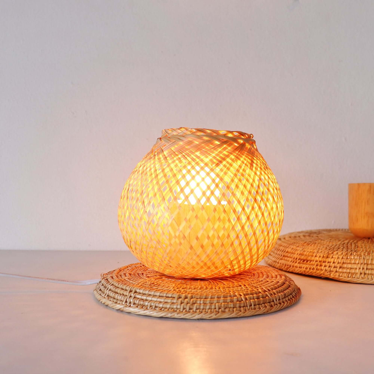 Bamboo Table Lamp