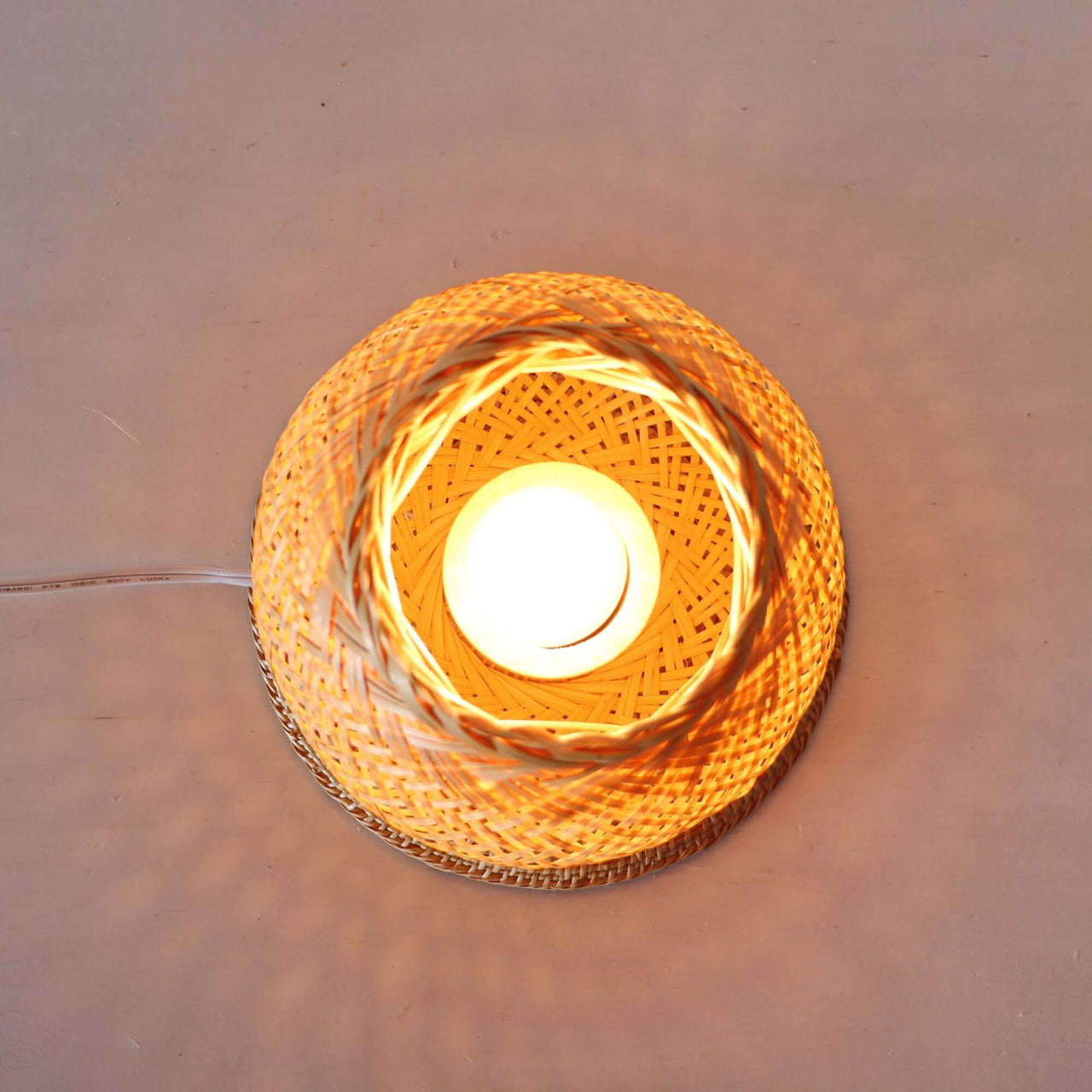 Bamboo Table Lamp